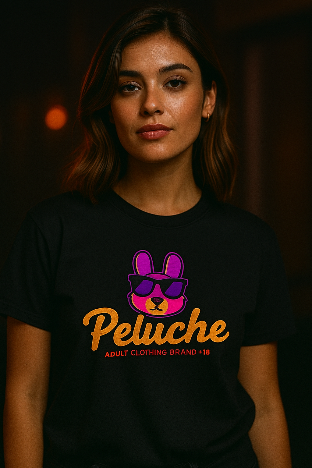 camisetas con frases provocadoras colección Peluche Attitude moda urbana +18